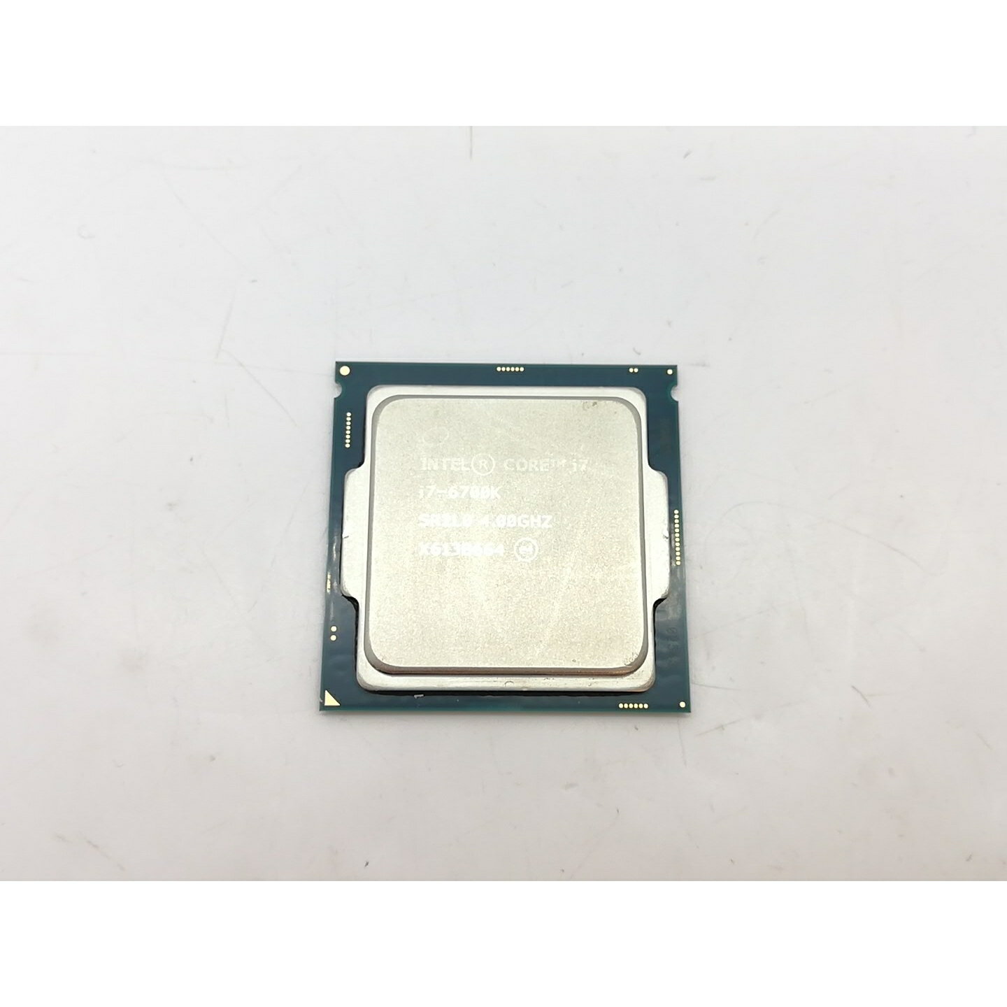 【中古】Intel Core i7-6700K (4.0GHz/TB:4.2GHz/SR2L0) bulk LGA1151/4C/8T/L3 8M/HD530/TDP91W【立川フロム中武】保証期間1週間