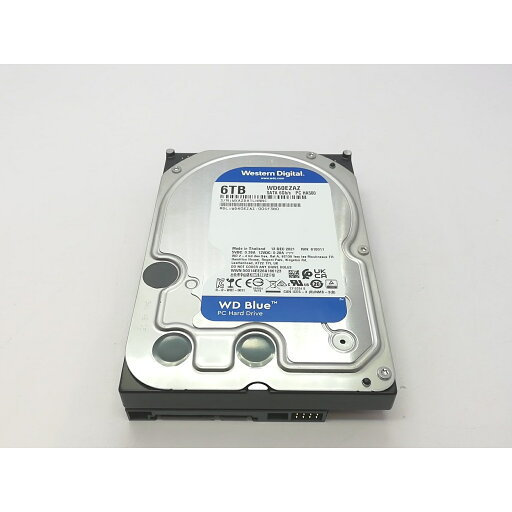 【中古】W.D. WD60EZAZ WD Blue 6TB/5400rpm/256MB/6Gbps【立川フロム中武】保証期間1週間 【中古】W.D. WD60EZAZ WD Blue 6TB/5400rpm/256MB/6Gbps【立川フロム中武】保証期間1週間