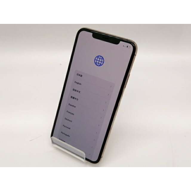 【中古】Apple au 【SIMロック解除済み】 iPhone 11 Pro Max 64GB ゴールド MWHG2J/A【新宿東口】保証期間1ヶ月【ランクB】