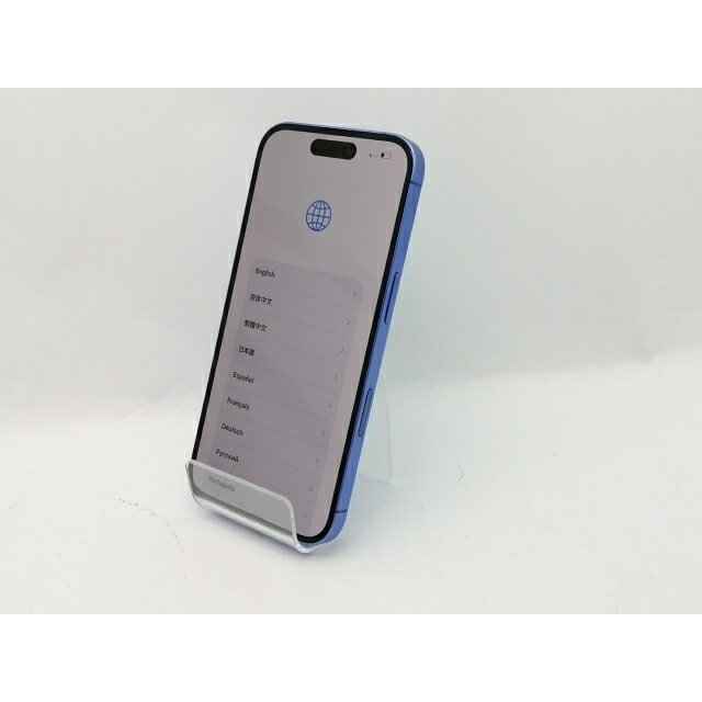 【中古】Apple 国内版 【SIMフリー】 iPhone 16 128GB ウルトラマリン MYDU3J/A【新宿東口】保証期間1ヶ月【ランクB】