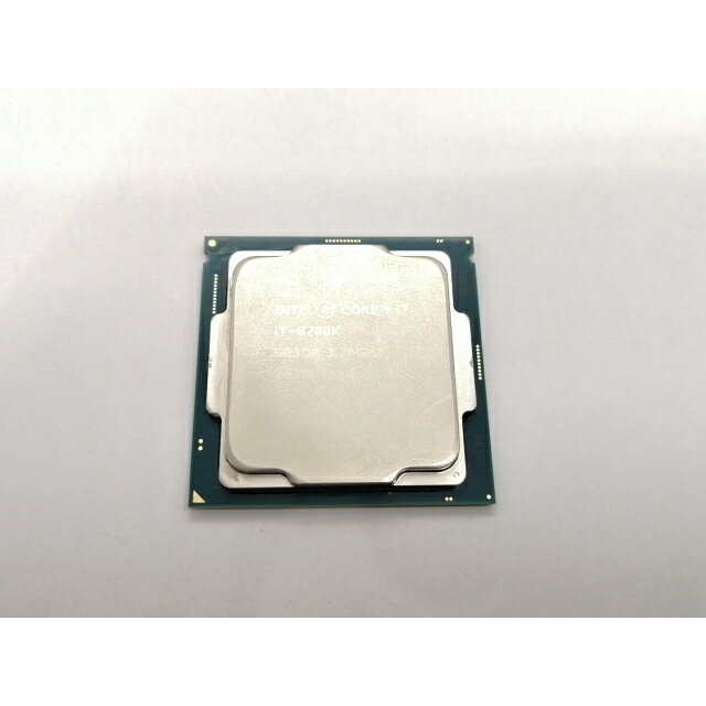 【中古】Intel Core i7-8700K (3.7GHz/TB:4.7GHz) bulk LGA1151/6C/12T/L3 12M/UHD630/TDP95W【東池袋1丁目】保証期間1週間