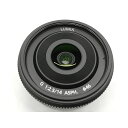 【中古】Panasonic LUMIX G 14mm F2.5 II ASPH. (H-H014A) ブラック【ECセンター】保証期間1ヶ月【ランクA】(2)