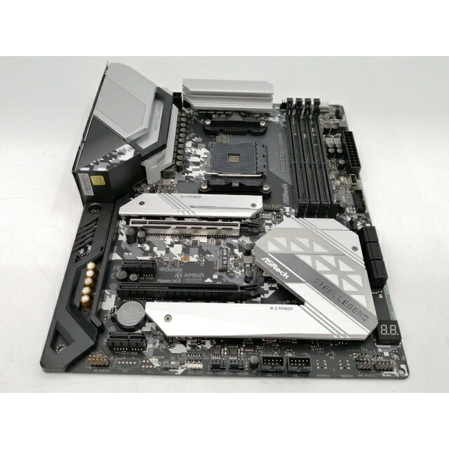 【中古】ASRock B550 Steel Legend B550/AM4/2.5GbitLAN/ATX【ECセンター】保証期間1週間