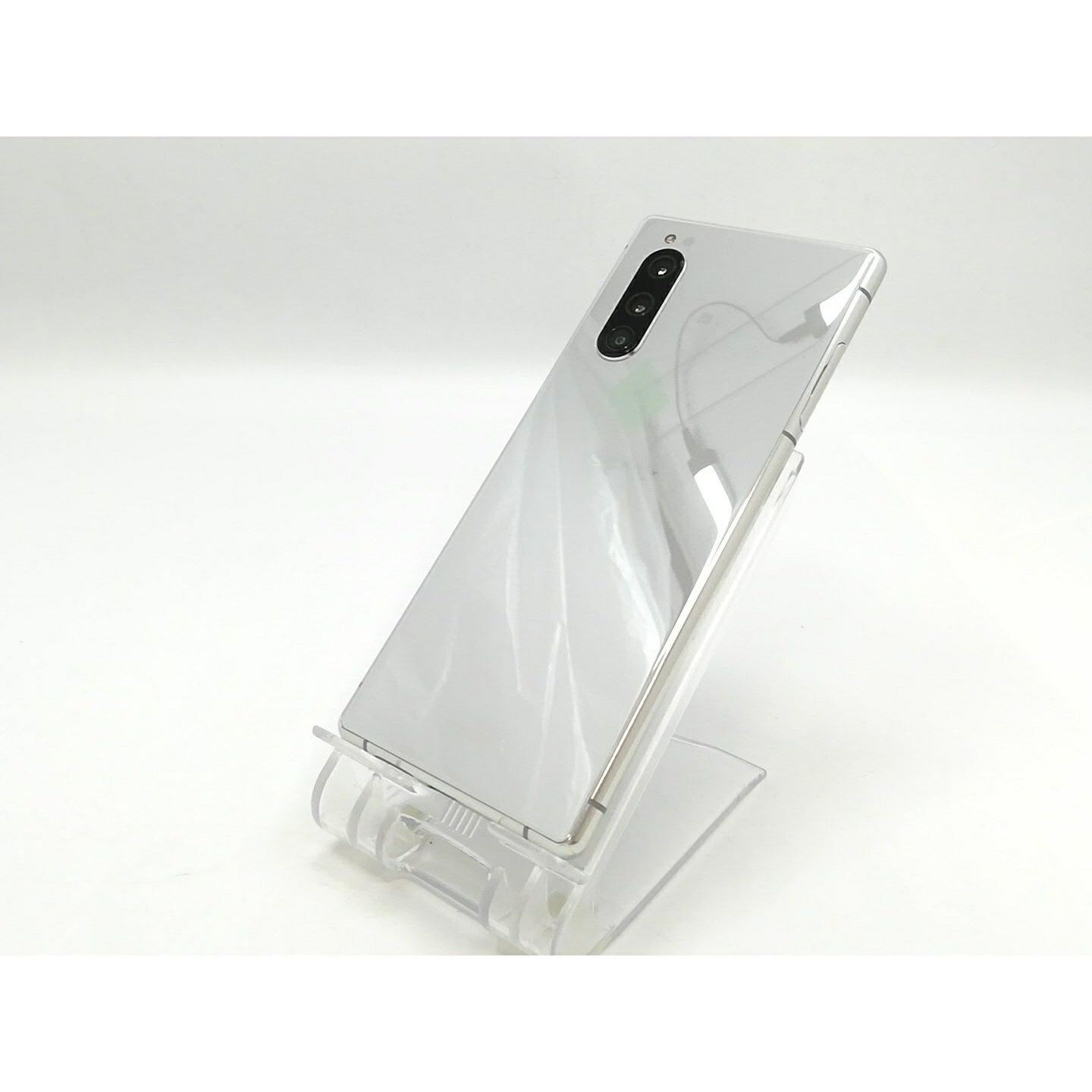 【中古】SONY 国内版 【SIMフリー】 Xperia 5 グレー 6GB 128GB J9260【ECセンター】保証期間1ヶ月【ランクB】