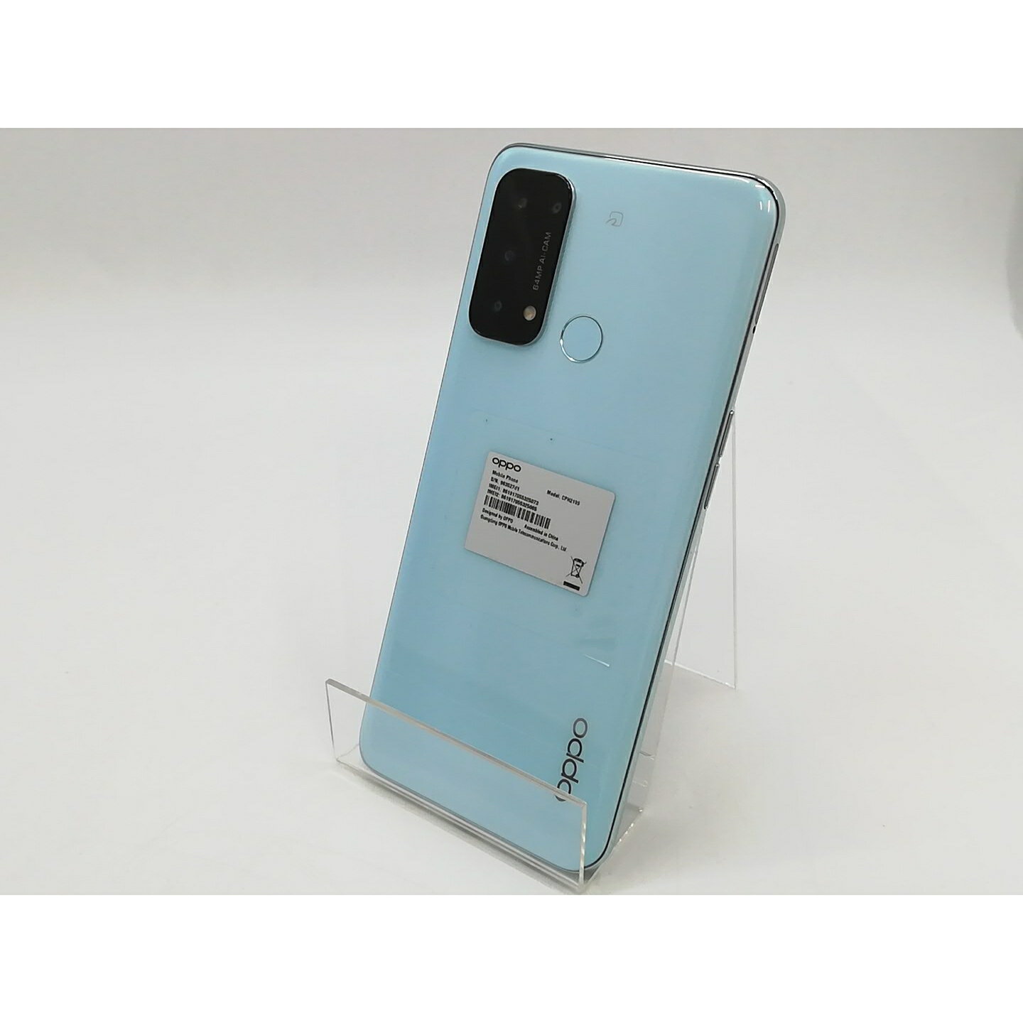 【即発送・美品】OPPO Reno5 A アイスブルー SIMフリー 楽天市場】oppo reno5 a アイスブルー simフリーの通販