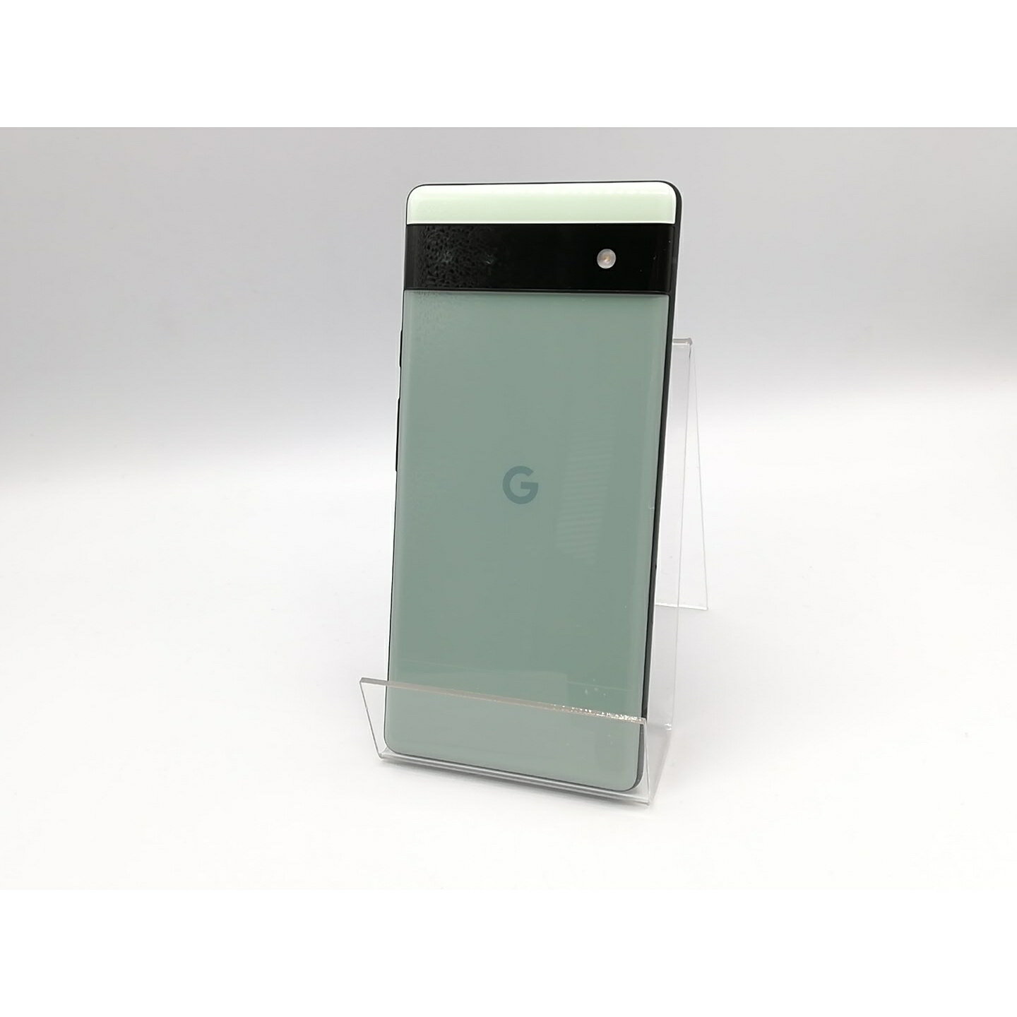 【中古】Google 国内版 【SIMフリー】 Pixel 6a セージ 6GB 128GB GB17L【ECセンター】保証期間1ヶ月【ランクB】