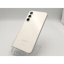 【中古】SAMSUNG au 【SIMフリー】 Galaxy S23 FE クリーム 8GB 256GB SCG24【ECセンター】保証期間1ヶ月【ランクB】