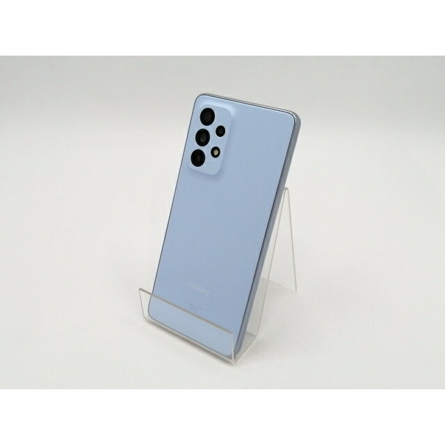 【中古】SAMSUNG au 【SIMフリー】 Galaxy A53 5G オーサムブルー 6GB 128GB SCG15【ECセンター】保証期間1ヶ月【ランクA】
