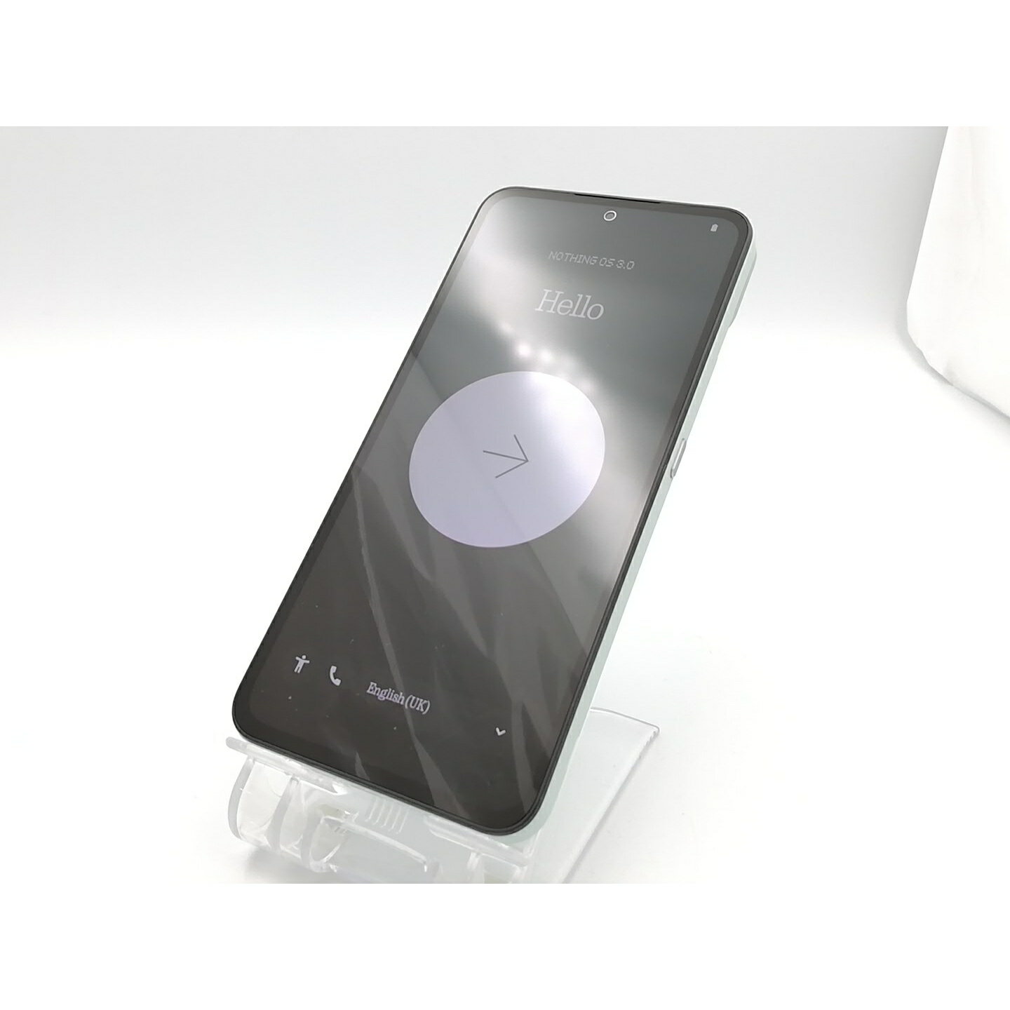 【中古】NOTHING 【SIMフリー】 CMF Phone 1 8GB 128GB ライトグリーン【ECセンター】保証期間1ヶ月【ランクA】