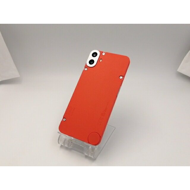 【中古】NOTHING 【SIMフリー】 CMF Phone 1 8GB 128GB オレンジ【ECセンター】保証期間1ヶ月【ランクA】