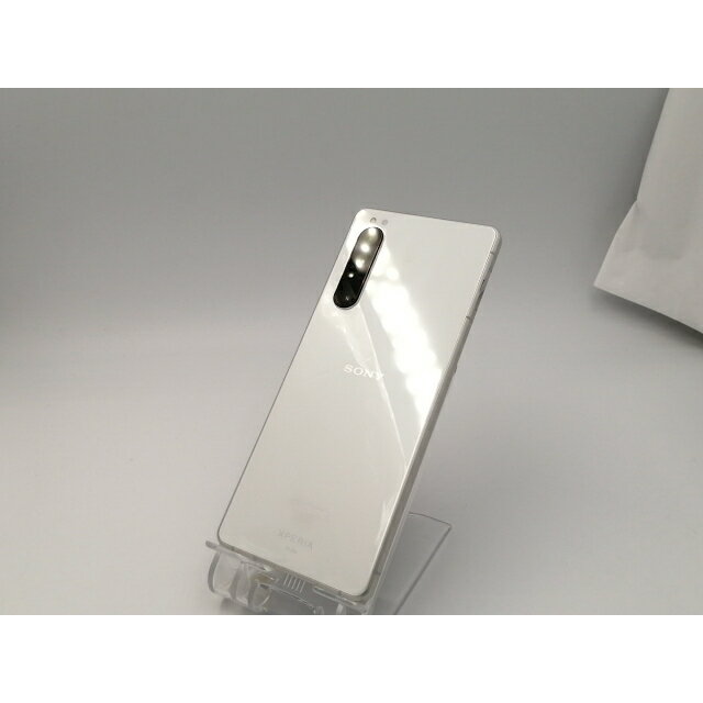 【中古】SONY docomo 【SIMロックあり】 Xperia 1 II ホワイト 8GB 128GB SO-51A【ECセンター】保証期間1ヶ月【ランクA】