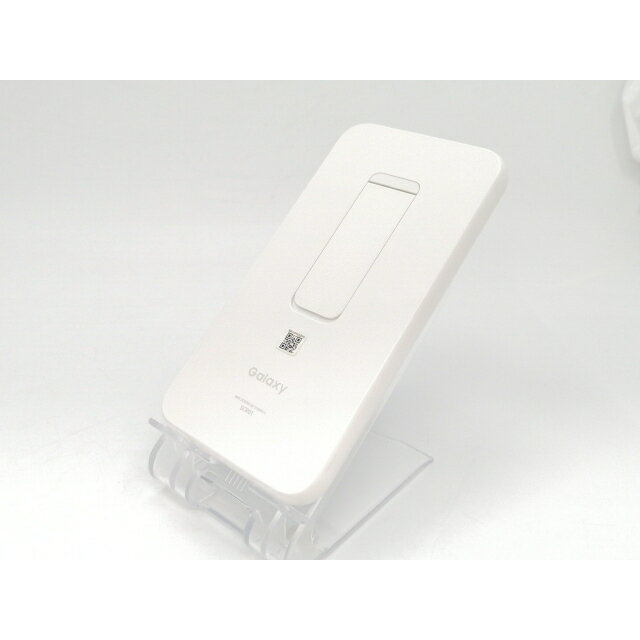 【中古】SAMSUNG UQ 【SIMフリー】　Galaxy 5G Mobile Wi-Fi SCR01 ホワイト SCR01SWU【ECセンター】保証期間1ヶ月【ランクB】