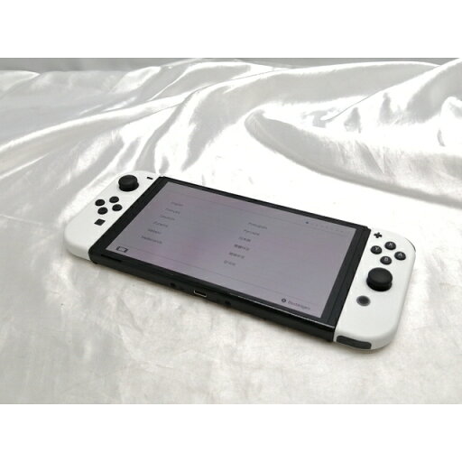【中古】Nintendo Switch 本体 (有機ELモデル) HEG-S-KAAAA ホワイト 【2021年10月】【ECセンター】保証期間1ヶ月【ランクB】 【中古】Nintendo Switch 本体 (有機ELモデル) HEG-S-KAAAA ホワイト 【2021年10月】【ECセンター】保証期間1ヶ月【ランクB】