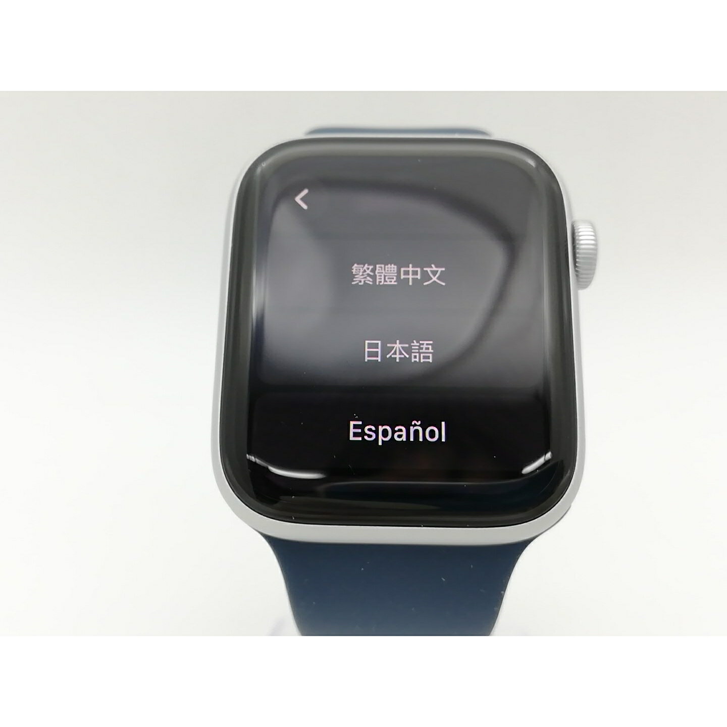 【中古】Apple Apple Watch SE2 44mm GPS シルバーアルミニウムケース/ストームブルースポーツバンド(S/M) MREC3J/A【ECセンター】保証期間1ヶ月【ランクA】