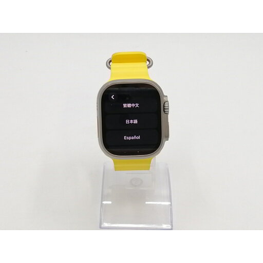 【中古】Apple Apple Watch Ultra 49mm Cellular チタニウムケース/イエローオーシャンバンド MNHG3J/A【ECセンター】保証期間1ヶ月【ランクA】 【中古】Apple Apple Watch Ultra 49mm Cellular チタニウムケース/イエローオーシャンバンド MNHG3J/A【ECセンター】保証期間1ヶ月【ランクA】