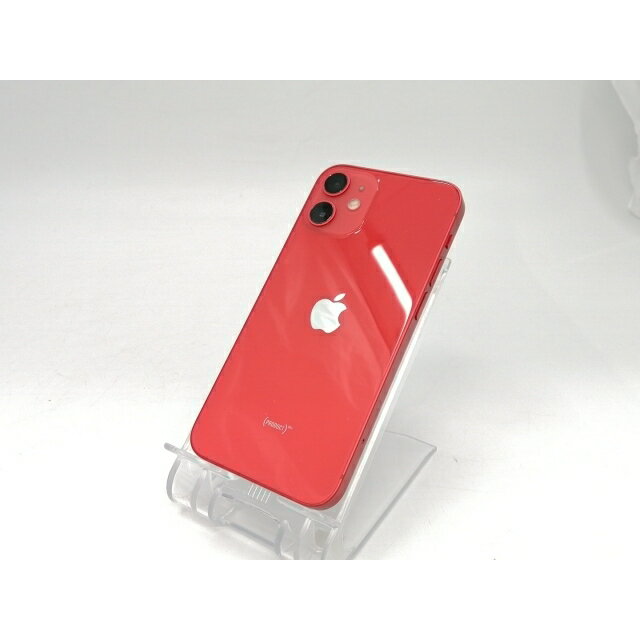 【中古】Apple 楽天モバイル 【SIMフリー】 iPhone 12 mini 256GB (PRODUCT)RED MGDU3J/A【ECセンター】保証期間1ヶ月【ランクB】