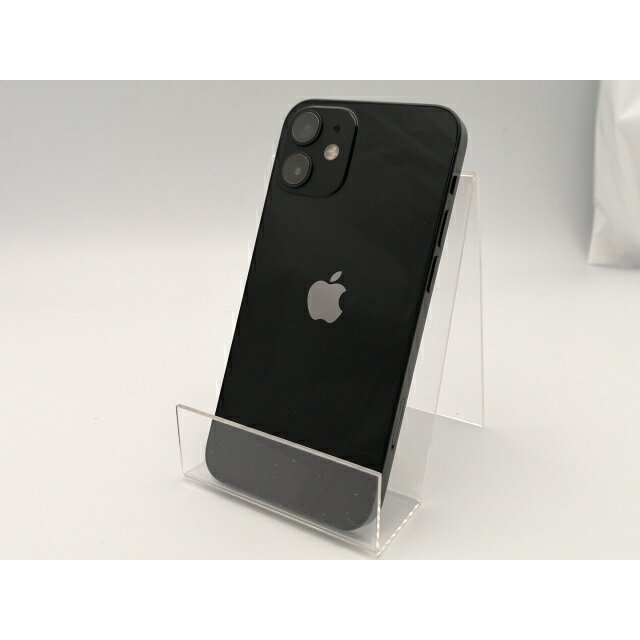 【中古】Apple SoftBank 【SIMロック解除済み】 iPhone 12 mini 128GB ブラック MGDJ3J/A【ECセンター】保証期間1ヶ月【ランクB】
