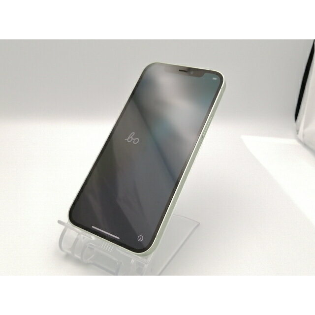 【中古】【赤ロム保証あり】Apple SoftBank 【SIMロック解除済み】 iPhone 12 64GB グリーン MGHT3J/A【ECセンター】保証期間1ヶ月【ランクB】