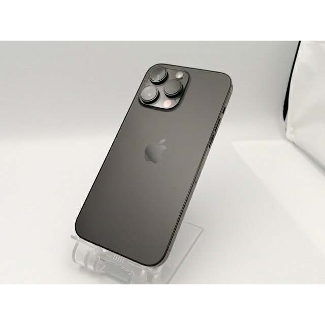 【中古】Apple docomo 【SIMフリー】 iPhone 14 Pro Max 256GB スペースブラック MQ9A3J/A【ECセンター】保証期間1ヶ月【ランクA】