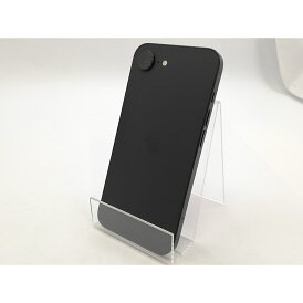 【中古】Apple 国内版 【SIMフリー】 iPhone 16e 128GB ブラック MD1Q4J/A【ECセンター】保証期間1ヶ月【ランクA】