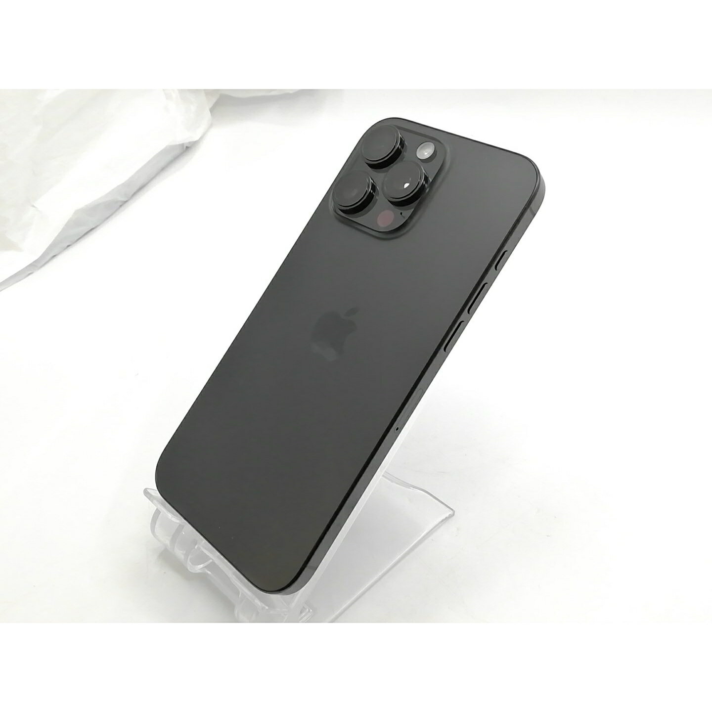 【中古】【赤ロム保証あり】Apple 楽天モバイル 【SIMフリー】 iPhone 16 Pro Max 512GB ブラックチタニウム MYWL3J/A【ECセンター】保証期間1ヶ月【ランクA】