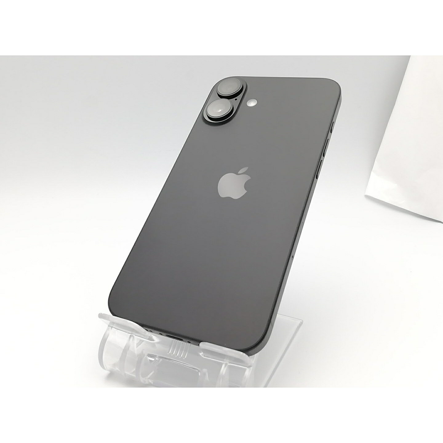 【中古】Apple 国内版 【SIMフリー】 iPhone 16 Plus 128GB ブラック MXVA3J/A【ECセンター】保証期間1ヶ月【ランクA】