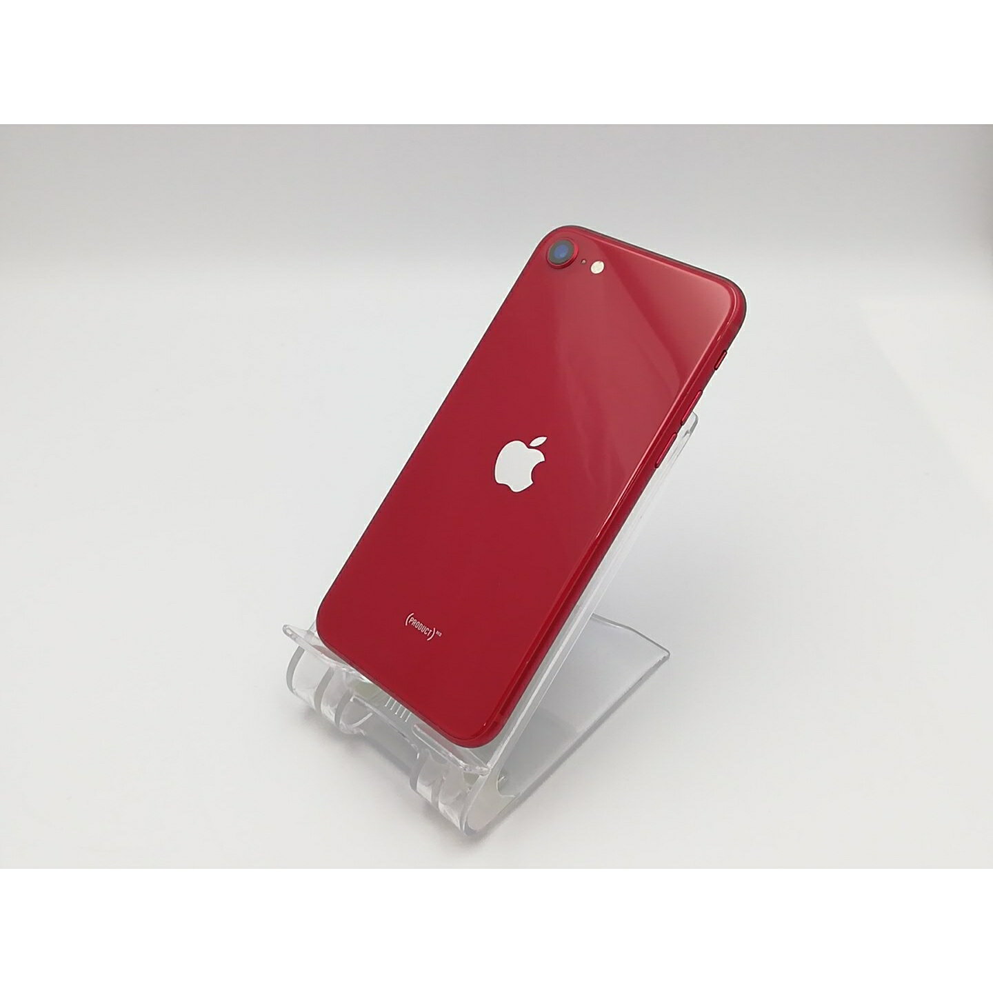 【中古】Apple au 【SIMフリー】 iPhone SE(第3世代) 128GB (PRODUCT)RED MMYH3J/A【ECセンター】保証期間1ヶ月【ランクB】