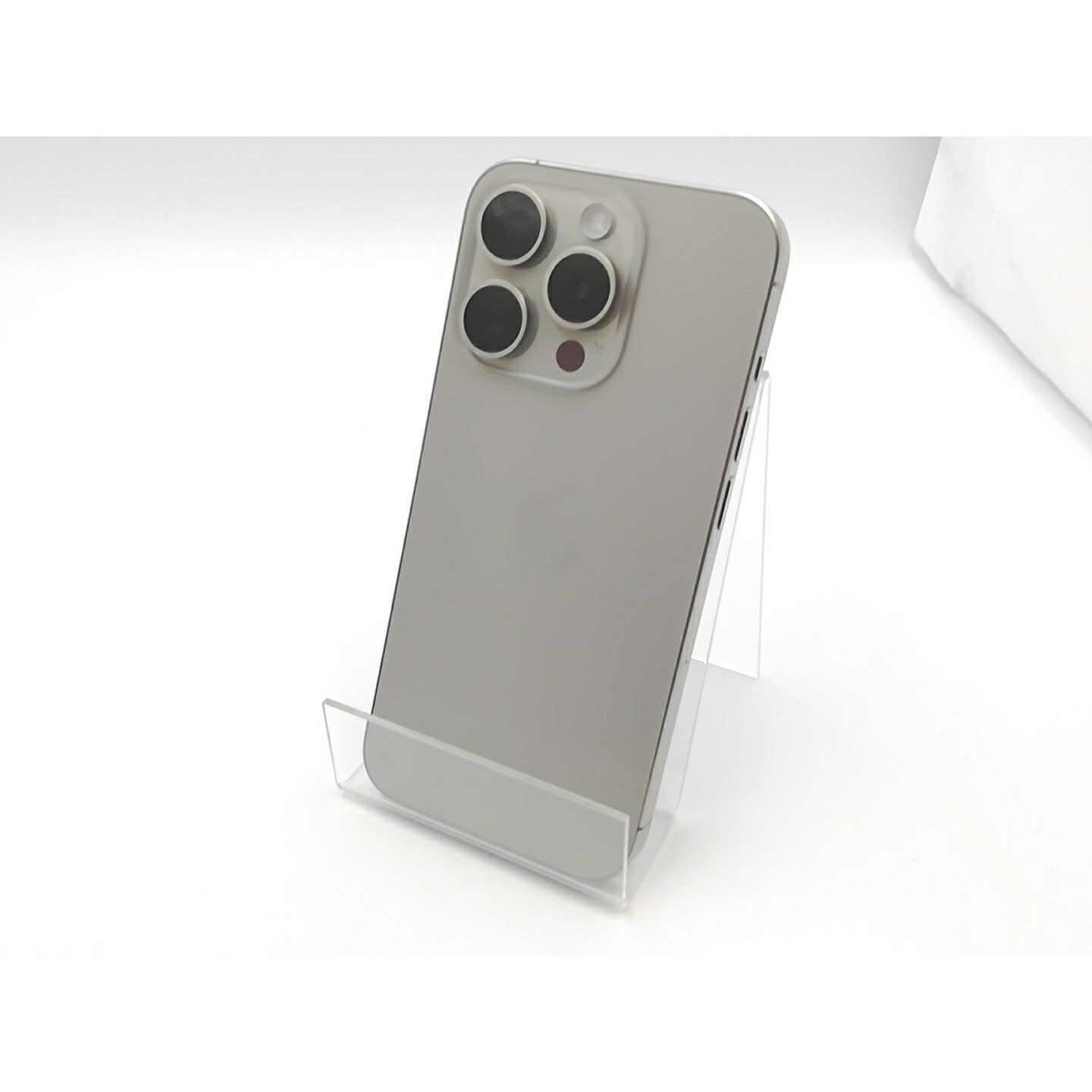 【中古】Apple 国内版 【SIMフリー】 iPhone 15 Pro 128GB ナチュラルチタニウム MTU93J/A【ECセンター】保証期間1ヶ月【ランクA】