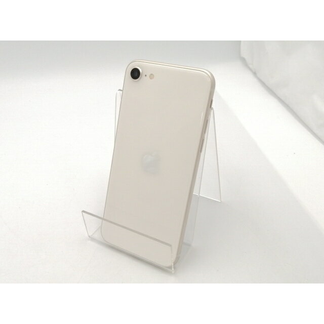 【中古】【赤ロム保証あり】Apple ymobile 【SIMフリー】 iPhone SE（第3世代） 128GB スターライト MMYG3J/A【ECセンター】保証期間1ヶ月【ランクB】
