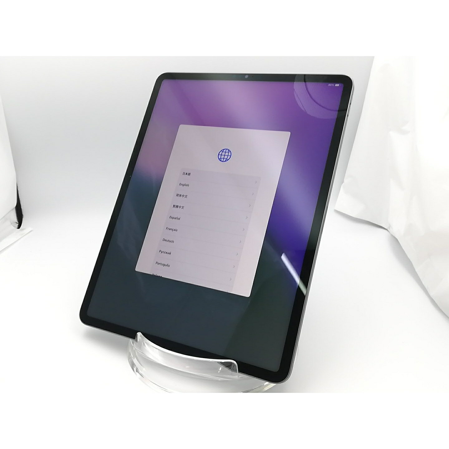 【中古】Apple 【Wi-Fi】 12.9インチ iPad Pro（第5世代/2021） 256GB スペースグレイ MHNH3J/A【ECセンター】保証期間1ヶ月【ランクB】