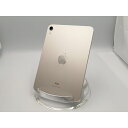 【中古】Apple 【Wi-Fi】 iPad mini(第6世代/2021) 64GB スターライト MK7P3J/A【ECセンター】保証期間1ヶ月【ランクA】(2)