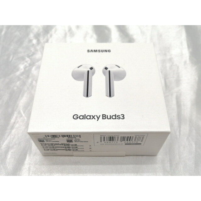 【未使用】SAMSUNG Galaxy Buds3 SM-R530NZWAXJP [ホワイト]【ECセンター】保証期間1ヶ月