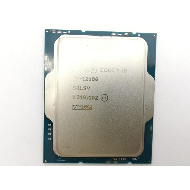 【中古】Intel Core i5-12500(3.0GHz) Bulk LGA1700/6C(P:6C/E:0C)/12T/L3 18M/UHD770/PBP65W【ECセンター】保証期間1週間