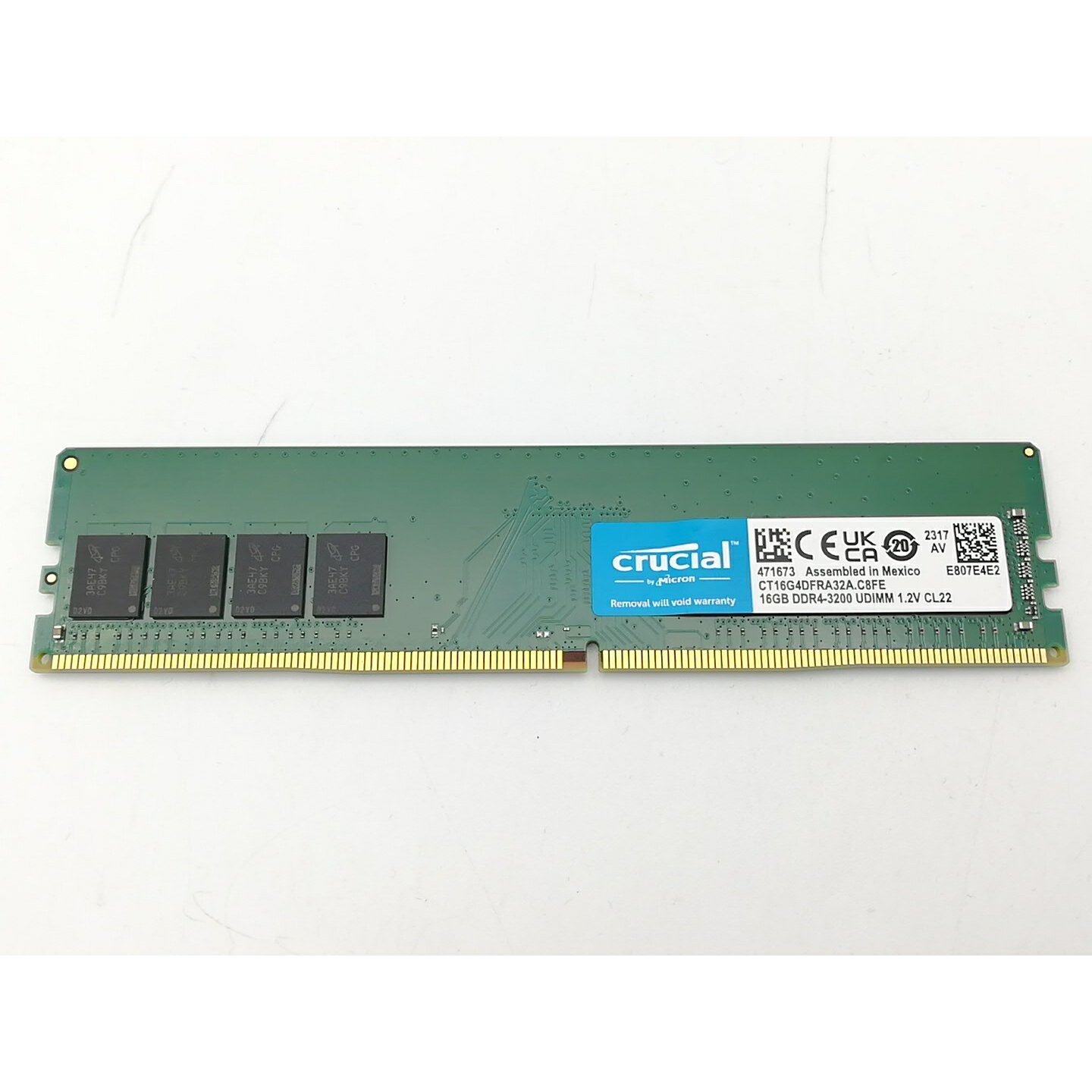 ■ランク：中古■メーカー：DDR4■製造番号：E4E2/E499■備考：Micron/Crucial■保証期間：1週間■注意事項：お客様のモニター発色の具合によって、実際の商品と色合いが異なる場合があります。