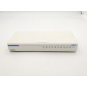 【中古】Logitec LAN-GSW08PHGW ギガビットイーサHUB/8ポート/メタル/ホワイト【ECセンター】保証期間1週間