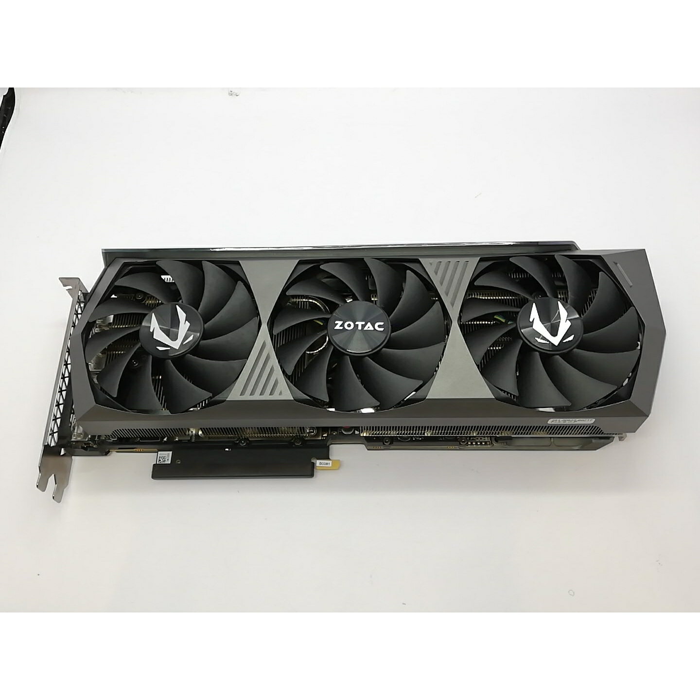 【中古】ZOTAC GAMING GeForce RTX 3080 AMP Holo（ZT-A30800F-10P） RTX3080/10GB(GDDR6X)/PCI-E【仙..
