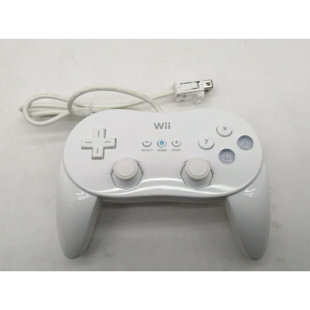 【中古】Nintendo クラシックコントローラーPRO RVL-005 ホワイト【仙台イービーンズ】保証期間1週間【ランクB】