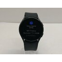 【中古】SAMSUNG Galaxy Watch4 40mm Armor Aluminum ブラック SM-R860NZKAXJP【仙台イービーンズ】保証期間1...