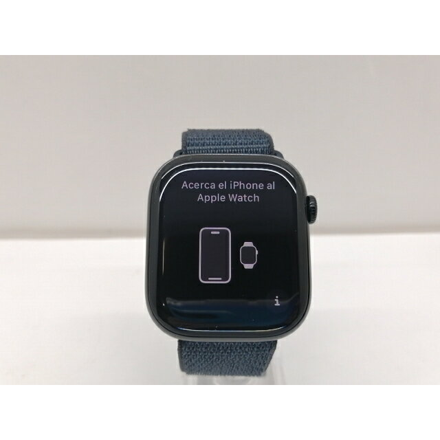 【中古】Apple Apple Watch Series10 46mm GPS ジェットブラックアルミニウムケース/インクスポーツループ MWWR3J/A【仙台イービーンズ】保証期間1ヶ月【ランクA】