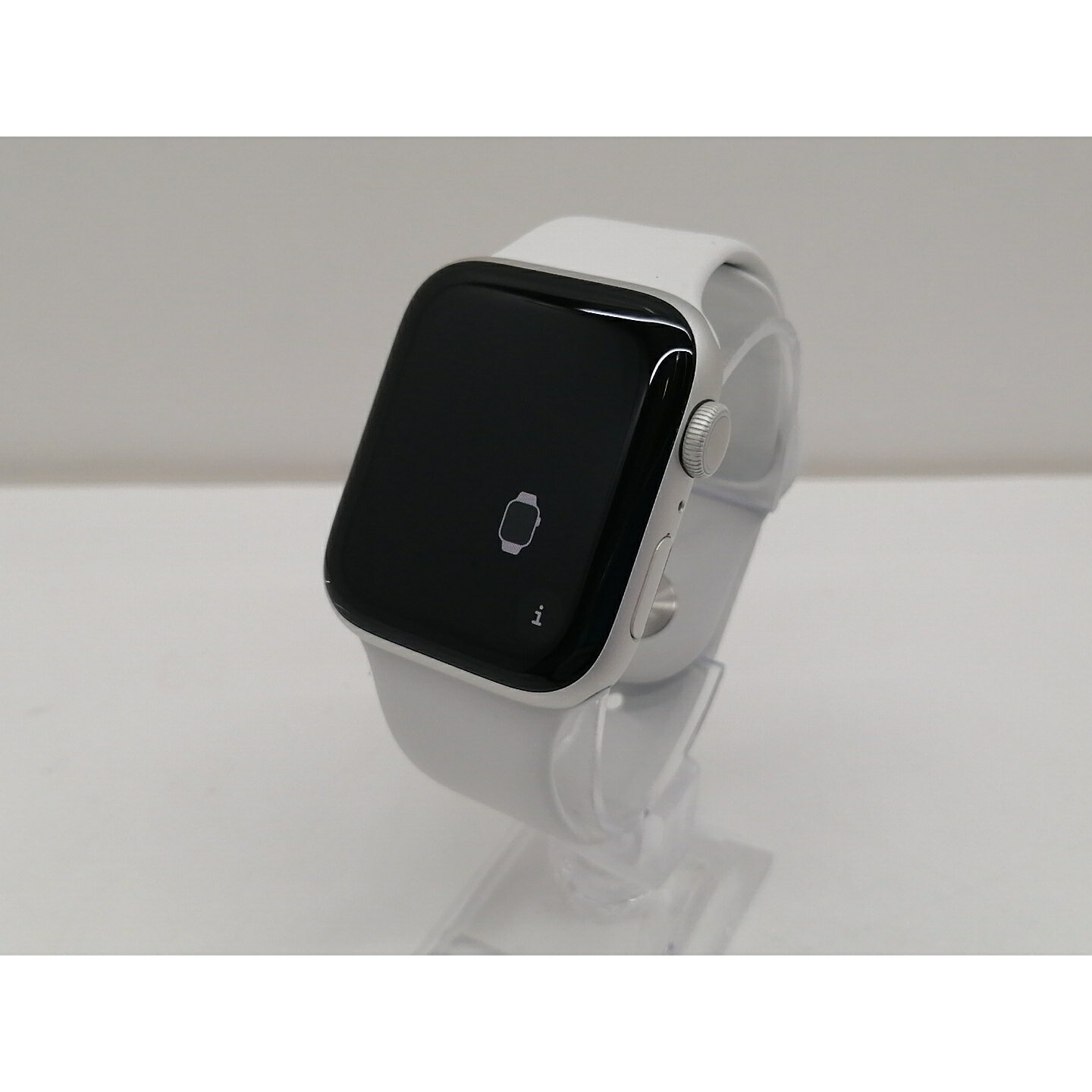 【中古】Apple Apple Watch Series5 44mm GPS シルバーアルミニウム/ホワイトスポーツバンド【仙台イービーンズ】保証期間1ヶ月【ランクC】