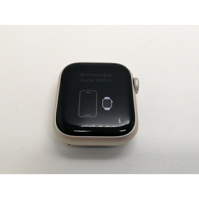 【中古】Apple Apple Watch Series8 41mm GPS スターライトアルミニウムケース (バンド無し)【仙台イービーンズ】保証期間1ヶ月【ランクB】