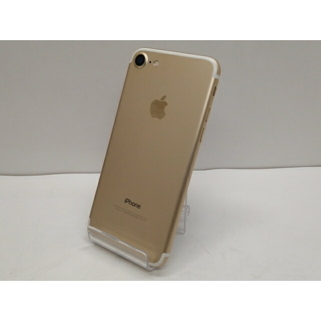 【中古】Apple SoftBank 【SIMロック解除済み】 iPhone 7 32GB ゴールド MNCG2J/A【仙台イービーンズ】保証期間1ヶ月【ランクB】