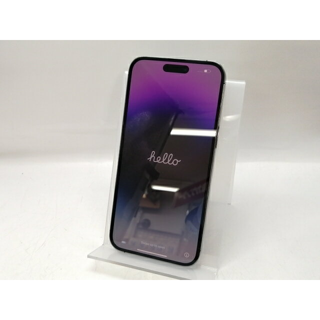 【中古】Apple 国内版 【SIMフリー】 iPhone 14 Pro Max 256GB ディープパープル MQ9E3J/A【仙台イービーンズ】保証期間1ヶ月【ランクB】