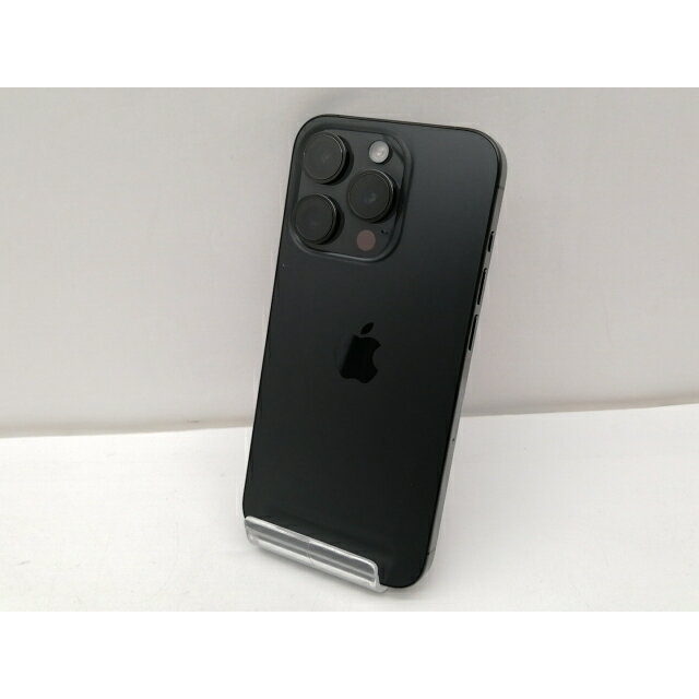 【中古】Apple 国内版 【SIMフリー】 iPhone 15 Pro 256GB ブラックチタニウム MTUC3J/A【仙台イービーンズ】保証期間1ヶ月【ランクA】