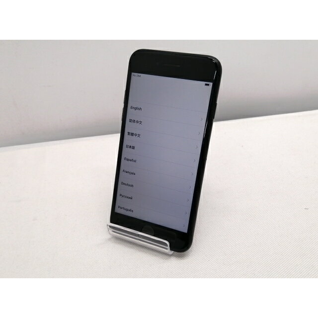 【中古】Apple au 【SIMロック解除済み】 iPhone 7 128GB ブラック MNCK2J/A【仙台イービーンズ】保証期間1ヶ月【ランクC】