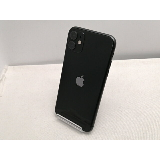 【中古】Apple docomo 【SIMロック解除済み】 iPhone 11 64GB ブラック MWLT2J/A【仙台イービーンズ】保証期間1ヶ月【ランクC】