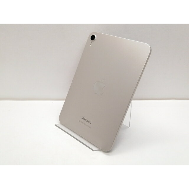 【中古】Apple 【Wi-Fi】 iPad mini(A17Pro/2024) 128GB スターライト MXN83J/A【仙台イービーンズ】保証期間1ヶ月【ランクA】