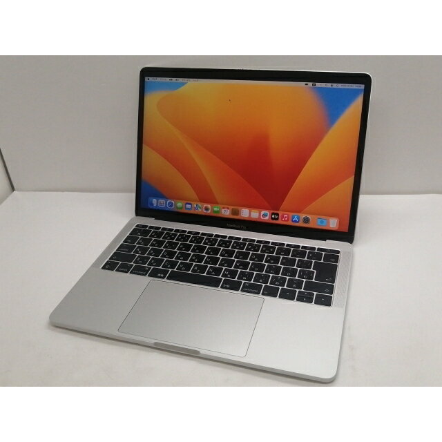 【中古】Apple MacBook Pro 13インチ CTO (Mid 2017) シルバー Core i5(2.3G)/8G/256G(SSD)/Iris Plus ..