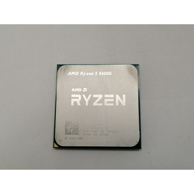 【中古】AMD Ryzen 5 5600G (3.9GHz/TC:4.4GHz) BOX AM4/6C/12T/L3 16MB/Radeon Graphics/TDP 65W【仙台イービーンズ】保証期間1週間