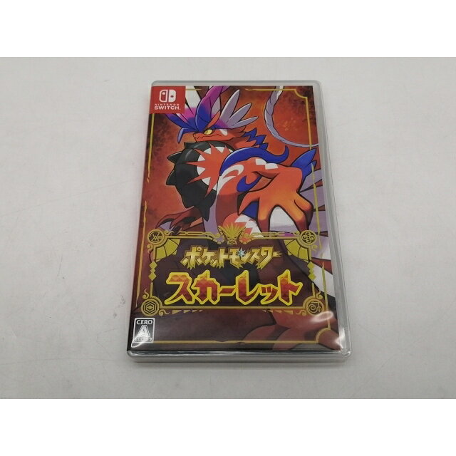 【中古】Nintendo ポケットモンスター スカーレット [Nintendo Switch]【仙台イービーンズ】保証期間1週間